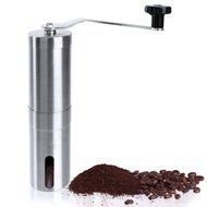 Easdaily Manual Coffee Grinder, Adjustable Ceramic Conical Burr, Protable Hand Crank Coffee Mill, Stainless Steel N2