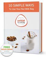 Premium Quality - Nut Milk Bag - XL - 13 " X 13 " - Smoothie Strainer - Cold Brew Coffee Maker- Free Recipes Included... N6