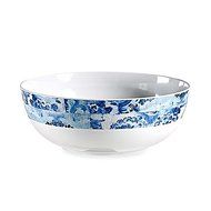 Blue Floral Melamine Large Bowl
