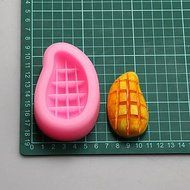Y&amp;XL&amp;H Mango Shape Chocolate Silicone Molds,Cake Molds,Soap Molds,Decoration Tools Bakeware N2
