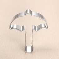 Y&amp;XL&amp;H Fashion Lady's Umbrella Shape Cookie Cutters Fruit Cut Molds Stainless Steel N2