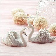 Handmade Silicone Mold /1 Piece Cake Decoration Mould/3d Elegant Crown Swan Mold 975fd-75j