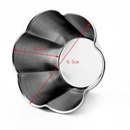 DUFUSTORE 1pcs Aluminum Cup Cake Muffin Chocolate Cupcake Bakeware Pan Mold Tool