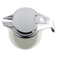 Emsa Vacuum Jug "Bell" Qt 33.81 fl. oz., Cream/White Metallic N6