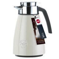 Emsa Vacuum Jug "Bell" Qt 33.81 fl. oz., Cream/White Metallic N7