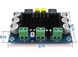 Qianson DC 12V-24V TPA3116 D2 100W Mono Channel Digital Audio Power Amplifier Board car N4