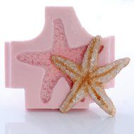 Star Fish Silicone Mold Food Safe Fondant, Chocolate, Candy, Resin, Polymer Clay, Epoxy. Finished star fish measures... N4