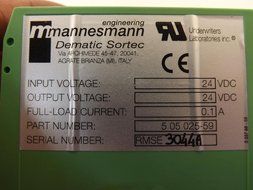 Mannesmann 5 05 025-59 Amplifier Module T38028 N5