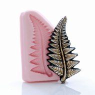 Fern Leaf Flexible Silicone Mold, Fondant, Candy, Chocolate, Food Safe, Polymer Clay, Resin Mold, Epoxy and so... N6