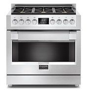 Fulgor Milano F6PGR366S1 Sofia 36" Full Gas Professional Range, Stainless Steel N2