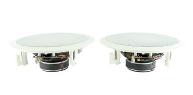 2) NEW VM AUDIO VMIS8 8" 350 Watt 2 Way In Ceiling/Wall Surround Home Speakers