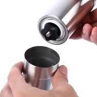 Amfocus Manual Coffee Grinder with Ceramic Burr, Hand-crank Grinding Mill N3