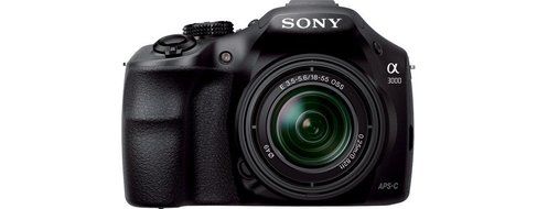 SONY ALPHA 3000 KIT 18-55 MM SCHWARZ ILCE-3000K Camera N10