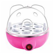 Generic Electric Egg Cooker with Water Level Indicator- Pink