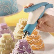 GXHUANG Hot Pastry Icing Piping Bag Nozzle Tips Fondant Chocolate Cake Sugar Craft Decorating Pen Tool Set (A) N8