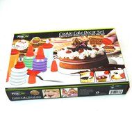 GXHUANG Hot Pastry Icing Piping Bag Nozzle Tips Fondant Chocolate Cake Sugar Craft Decorating Pen Tool Set (A) N9