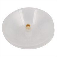 uxcell Kitchen Range Hoods Oil Catcher Container Bowl Cup 12cm Dia 2PCS Clear