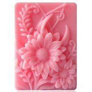 Y&amp;XL&amp;H Sunflower Shaped Fondant Cake Chocolate Silicone Mold Cake Decoration Tools,L9.2cmW6.8cmH3cm N2