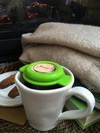 Tea Filter &amp; Infuser For All Loose Tea, BONUS Silicone Liners Add Grip &amp; Stop Burns, Premium Stainless Steel,...