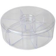 Home-X 6-Section Round Tea Holder N3