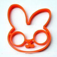 Autek Kitchen Cooking Silicone Fried Oven Poacher Pancake Egg Poach Ring Mould (Skull)