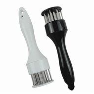 1 pcs rofession Meat Meat Tenderizer Needle With Stainless Steel Kitchen Tools (Black) N3