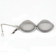 Mesh Tea Infuser Stainless Steel Strainer Ball Egg Shaped N3
