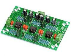 Electronics-Salon Stereo MM Phono RIAA Preamplifier Module Board, OPA2134 N7