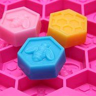 19 Cavities Silicone Honeycomb Cake Molds Mould Muffin Chocolate DIY Cake Mold