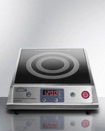 12.63" Electric Induction Cooktop with 1 Burner