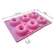GUO -Cake molds Chocolate molds Silica gel Baking mold 5 pieces