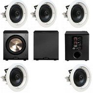 Speakercraft CRS8 Zero 5 Pack In-Ceiling Speaker ASM86801-5 5 Each-BIC PL-200 - White