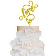 Sugar Yeti Brand Made in USA Cake Toppers God Gave Me You Wedding Cake Toppers Wedding Decoration Acrylic Cake... N112