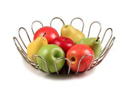 Spectrum Diversified Bloom Fruit Bowl, Satin Nickel N2