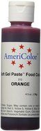 Americolor 4.5 Oz Orange Soft Gel Paste