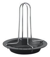 HIC Nonstick Vertical Chicken Roaster with Drip Pan, 8-inch