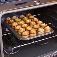 Ecolution Bakeins 12 Cup Muffin and Cupcake Pan &ndash; PFOA, BPA, and PTFE Free Non-Stick Coating &ndash; Heavy Duty Carbon... N4