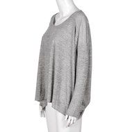 Backless Blouse,Morecome Women Loose Backless Long Sleeve Blouse Casual Vest Tops N2