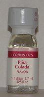 LorAnn Flavoring Oils - Pina Colada Flavor - 1 Dram Bottle