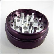Sharp Stone Official Authentic Small 4 Piece Grinder Hard Top 1.5 Inches Purple + Free Performance Technology... N2