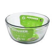 1.5 Quart Mixing Bowl, Oven Safe, by Kitchen Classics