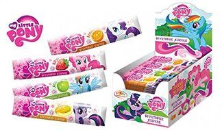 [RusToyShop] 5psc fruit chews candy My little pony flavor Birthday Party Favor Topper Treats Buffet Candy