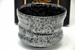 Japanese Mino Yaki ware Matcha Bowl Green Tea 11 / 11 / 8cm (4.3 / 4.3 / 3.1inch)[7315]