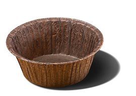 Single PotionMuffin Cups Free Standing Good For Cup Cakes, Quiche Or Souffle Corn Muffin Color BROWN Size B 2-... N2
