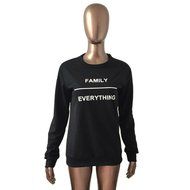 Casual Tops,Morecome Women Fashion Letter Print Sweater Round Collar Cotton Long Sleeve (M) N2