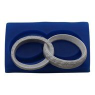 First Impressions Molds W130 Silicone Mold, Wedding Ring Set