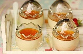 High-temperature egg shell pudding bottles, egg cup baking tools, pudding mold(just one)