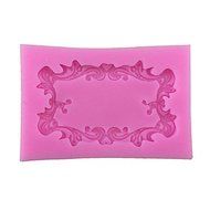 Y&amp;XL&amp;H Lace frame Shaped Silicone Fondant Cake Cake Chocolate Silicone Molds,Decoration Tools Bakeware