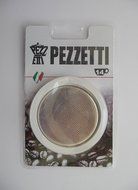 3 Rubber Seal/Rings+Filter -Replacement- Sizes 1,2,3,6,9,14 Cup Espresso coffee Maker Pot (2 Cup) N2