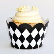 50s Theme Party Supplies, Black and White Checkerboard, Race Car, Dalmatian Polka Dots, Confetti Couture, 36 Decorative... N8